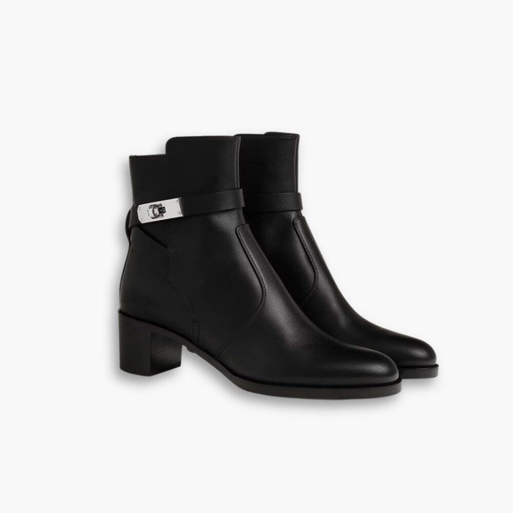 Hermes Frenchie 50 Ankle Boot Black H232128Z 02340