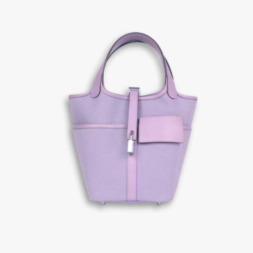 Hermes Picotin Lock 18 Pocket Bag Purple 20Cm