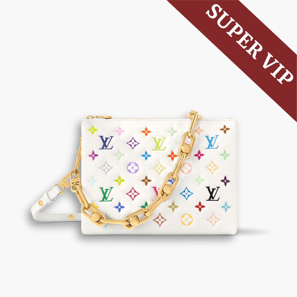 Super Vip 1:1 – Louis Vuitton x Murakami Coussin PM Bag White 26Cm M13233