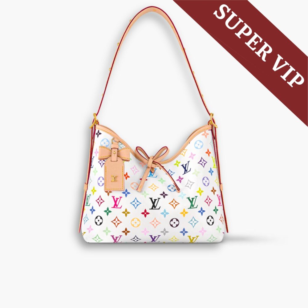 Super Vip 1:1 – Louis Vuitton x Murakami CarryAll PM Bag White 29Cm M13661