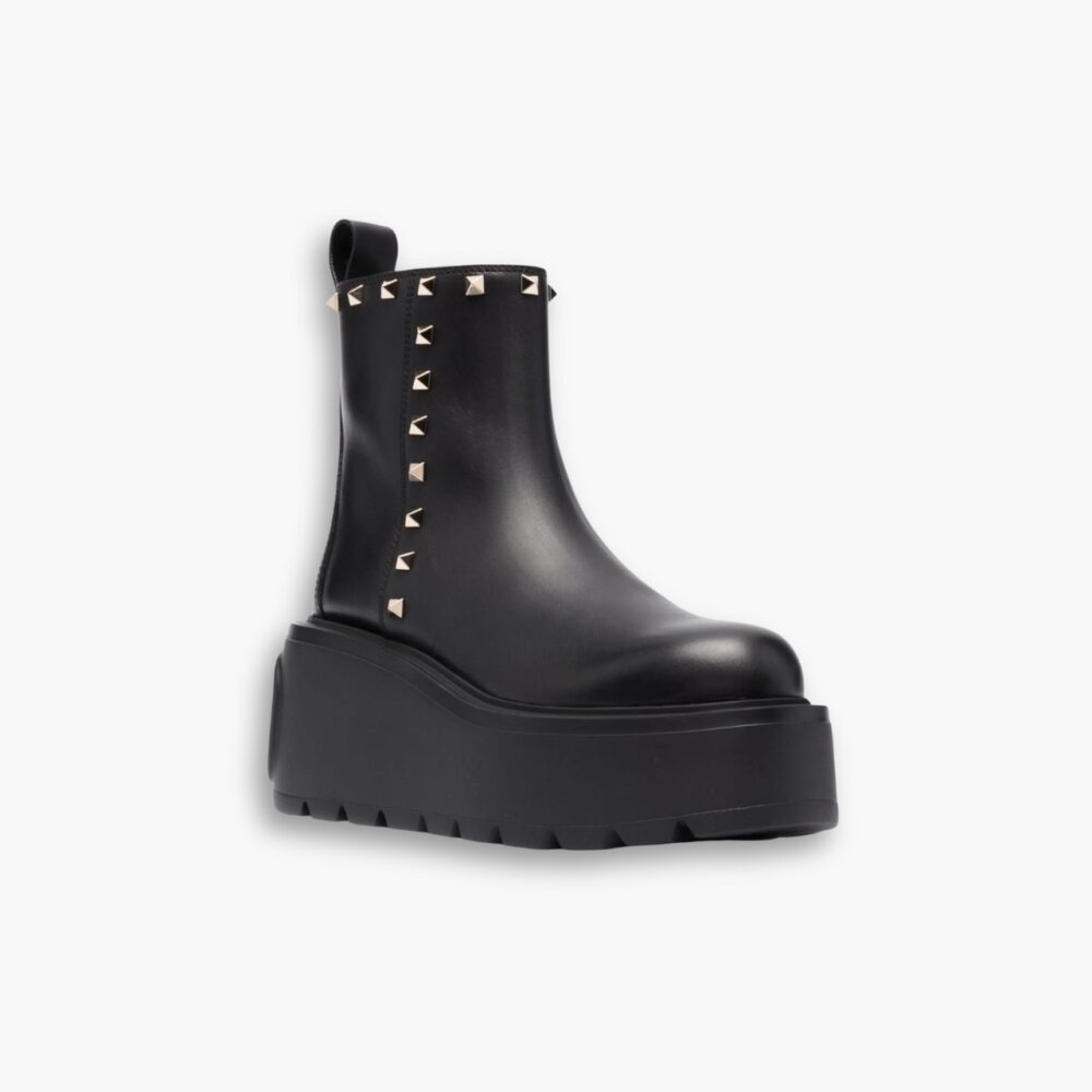 Valentino Garavani Uniqueform Ankle Boot Black 1W2S0CS0MMD 0NO