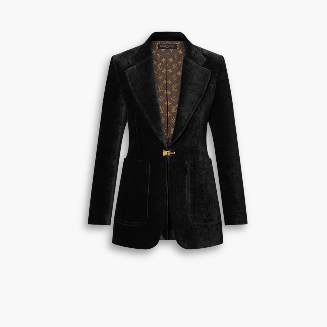 Louis Vuitton Velvet Schoolboy Blazer Black