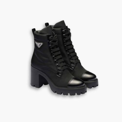 Prada Re Nylon Booties Black 1T239N 3LFU F0002 F 085