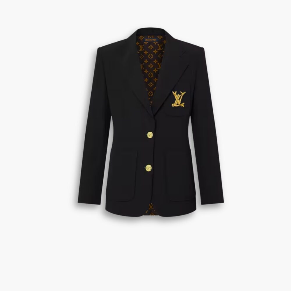 Louis Vuitton Nautical Preppy Blazer Black 1AHGOH