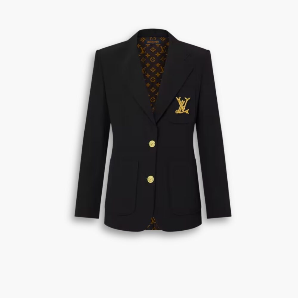 Louis Vuitton Nautical Preppy Blazer Black 1AHGOH