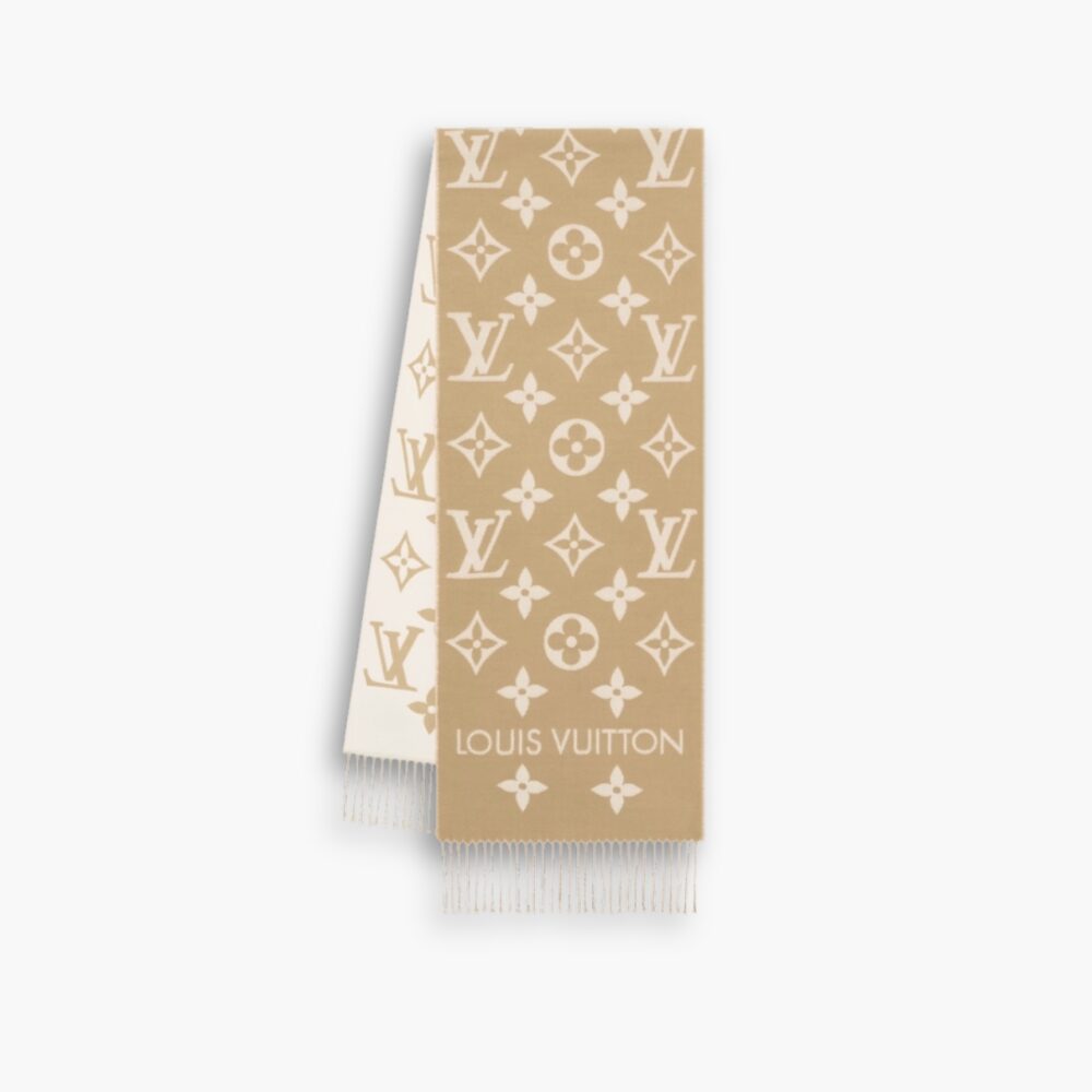 Louis Vuitton LV Essential Scarf Beige 186Cm M77728