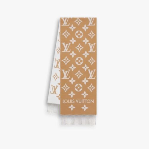 Louis Vuitton LV Essential Scarf Noisette 186Cm M78935