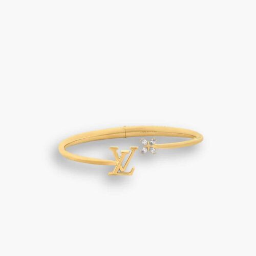 Louis Vuitton LV Iconic Flower Bracelet Gold M1197S