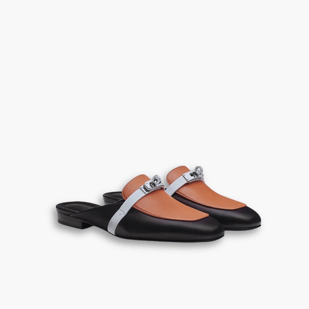 Hermes Oz Mule Multicolore Noir H211157Z 03355