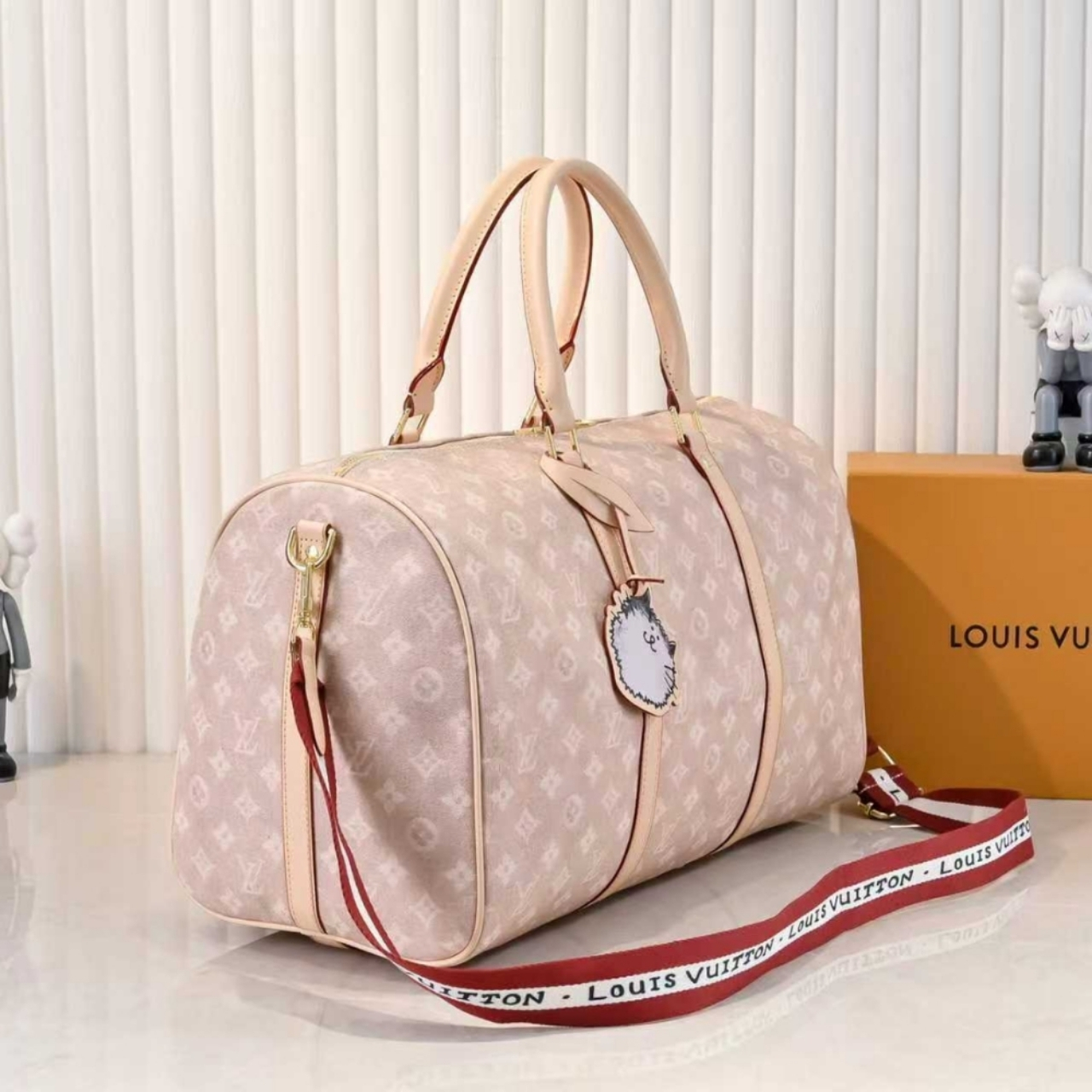 Louis Vuitton Keepall Bandoulière 45 Meowgram Canvas 45Cm M25787 - Image 3