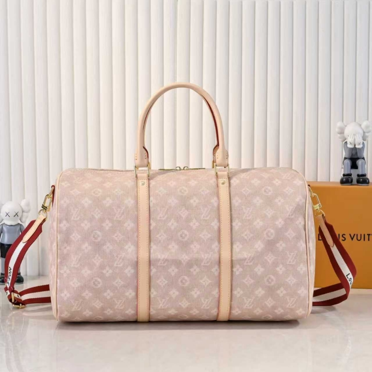 Louis Vuitton Keepall Bandoulière 45 Meowgram Canvas 45Cm M25787 - Image 5