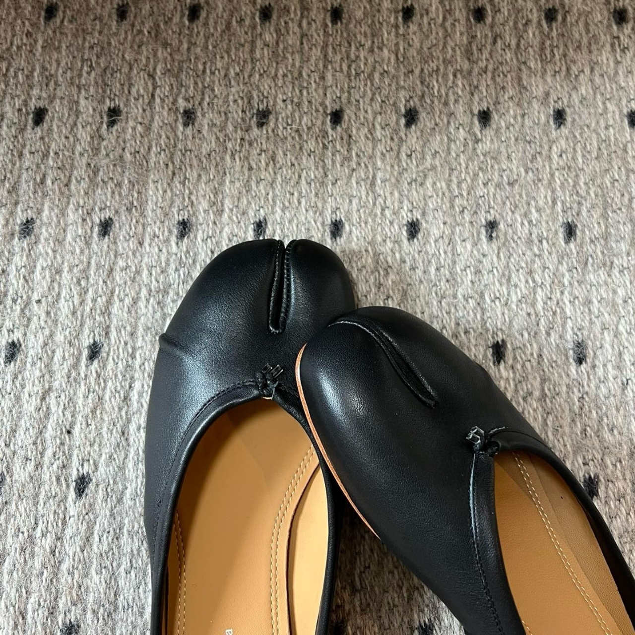 Super Vip 1:1 - Maison Margiela Tabi Ballerina Mule Black S39WZ0105P6378T8013 - Image 6