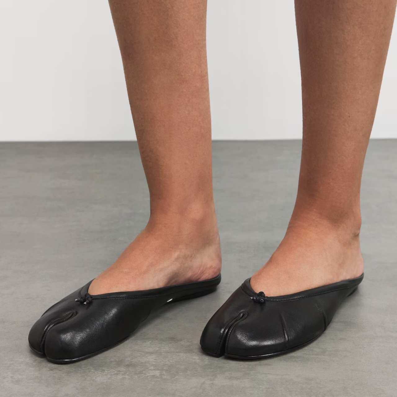 Super Vip 1:1 - Maison Margiela Tabi Ballerina Mule Black S39WZ0105P6378T8013 - Image 7