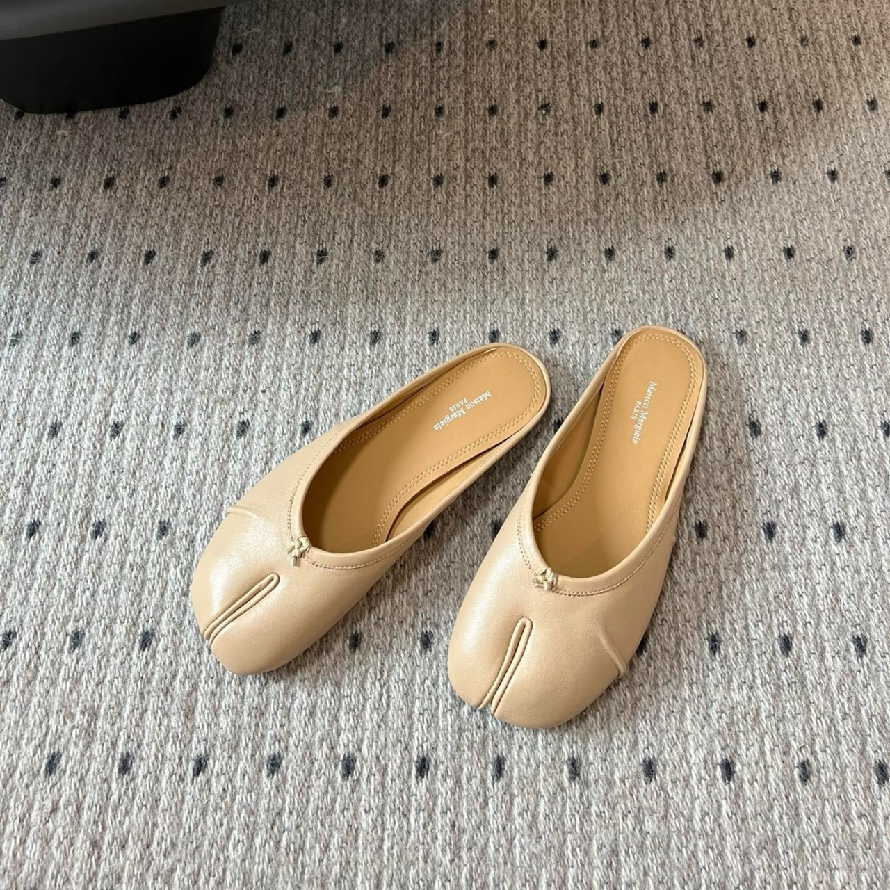 Super Vip 1:1 - Maison Margiela Tabi Ballerina Mule Nude S39WZ0105P6378T4091 - Image 2