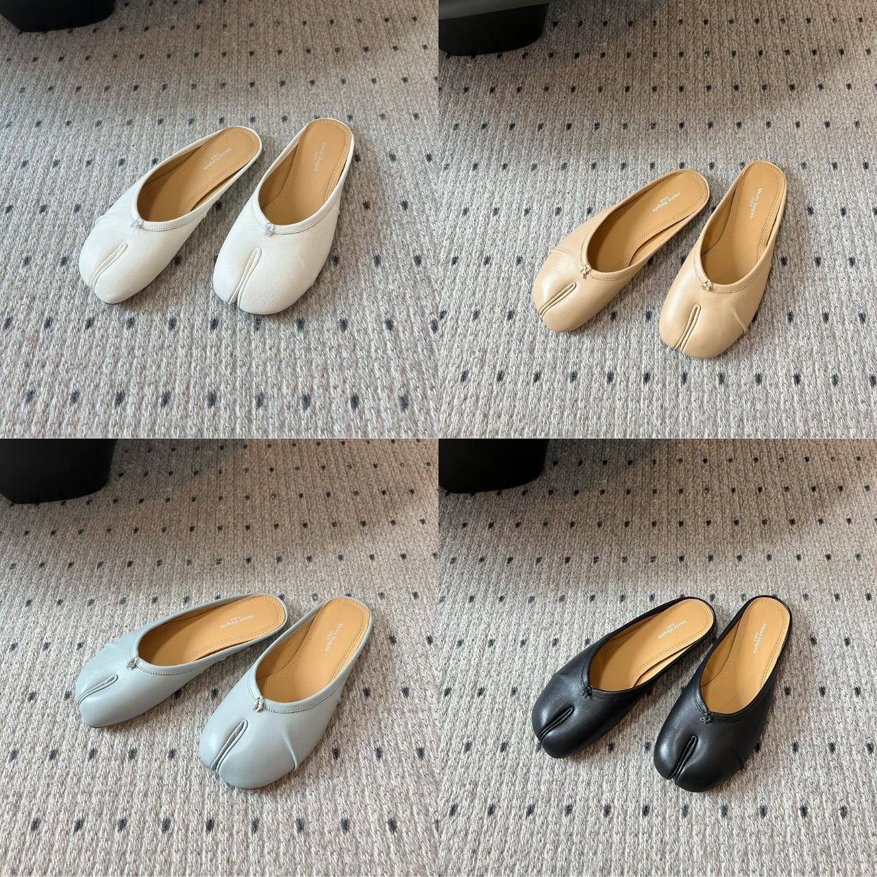 Super Vip 1:1 - Maison Margiela Tabi Ballerina Mule Black S39WZ0105P6378T8013 - Image 8