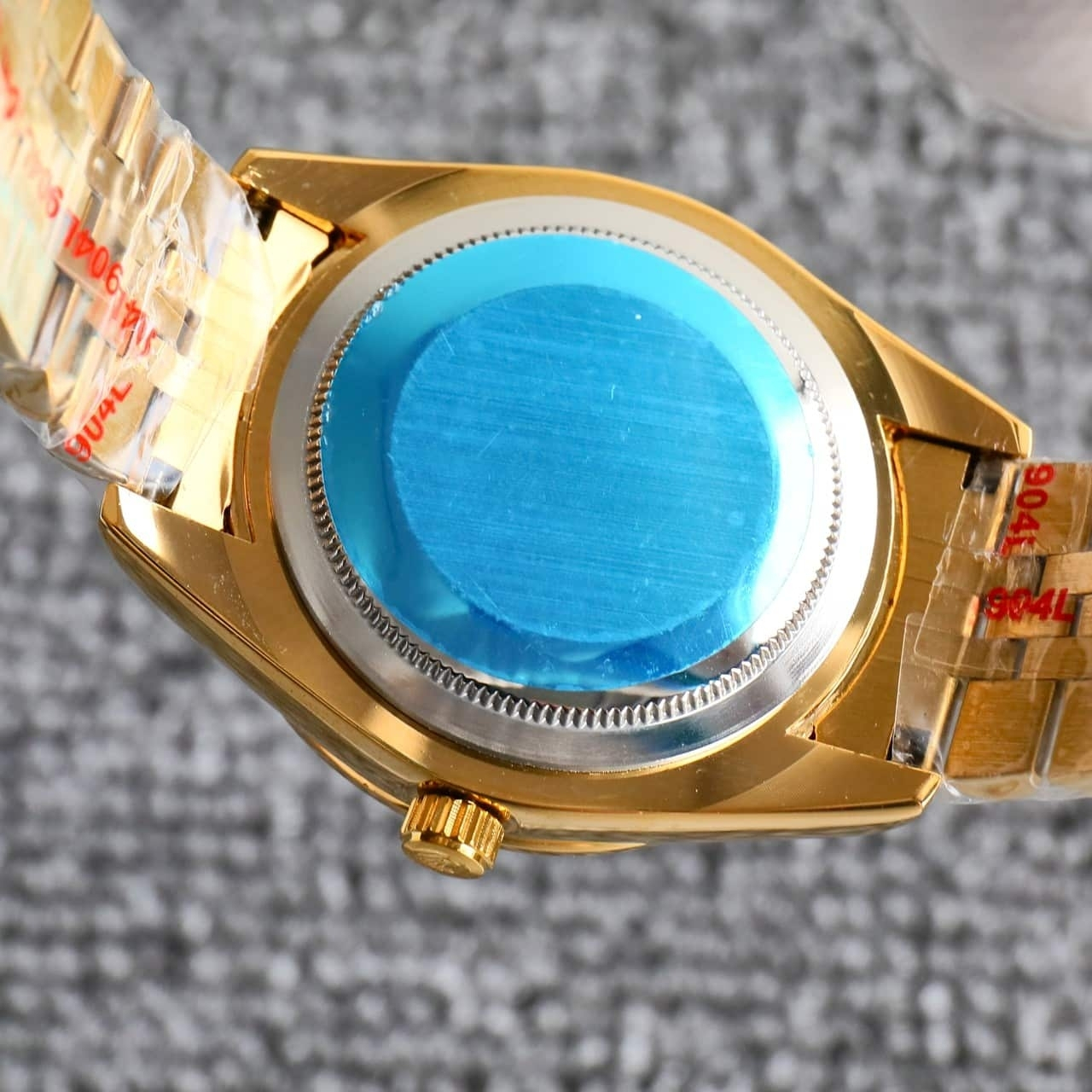 Rolex Datejust Roman Numeral Dial Gold In Black 41mm - Image 3