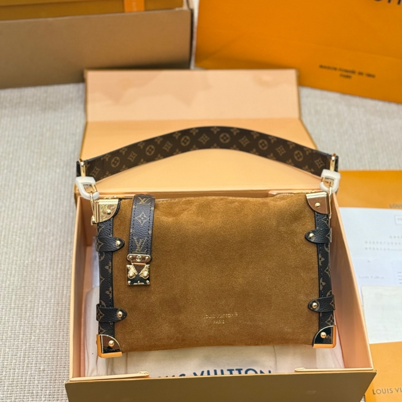 Louis Vuitton Side Trunk MM Tan 18Cm M15072 - Image 2