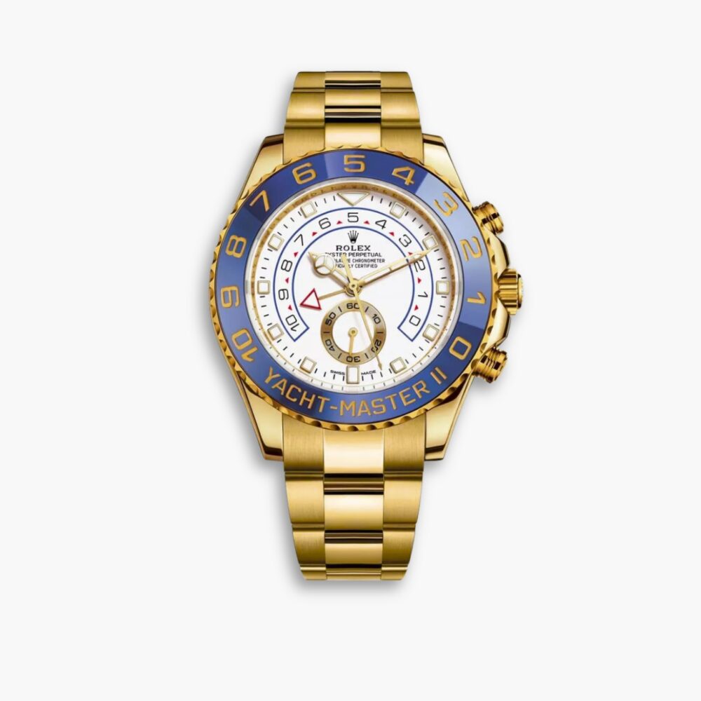 Rolex Oyster Yacht Master II With Gold Strap 44mm 116688 0002