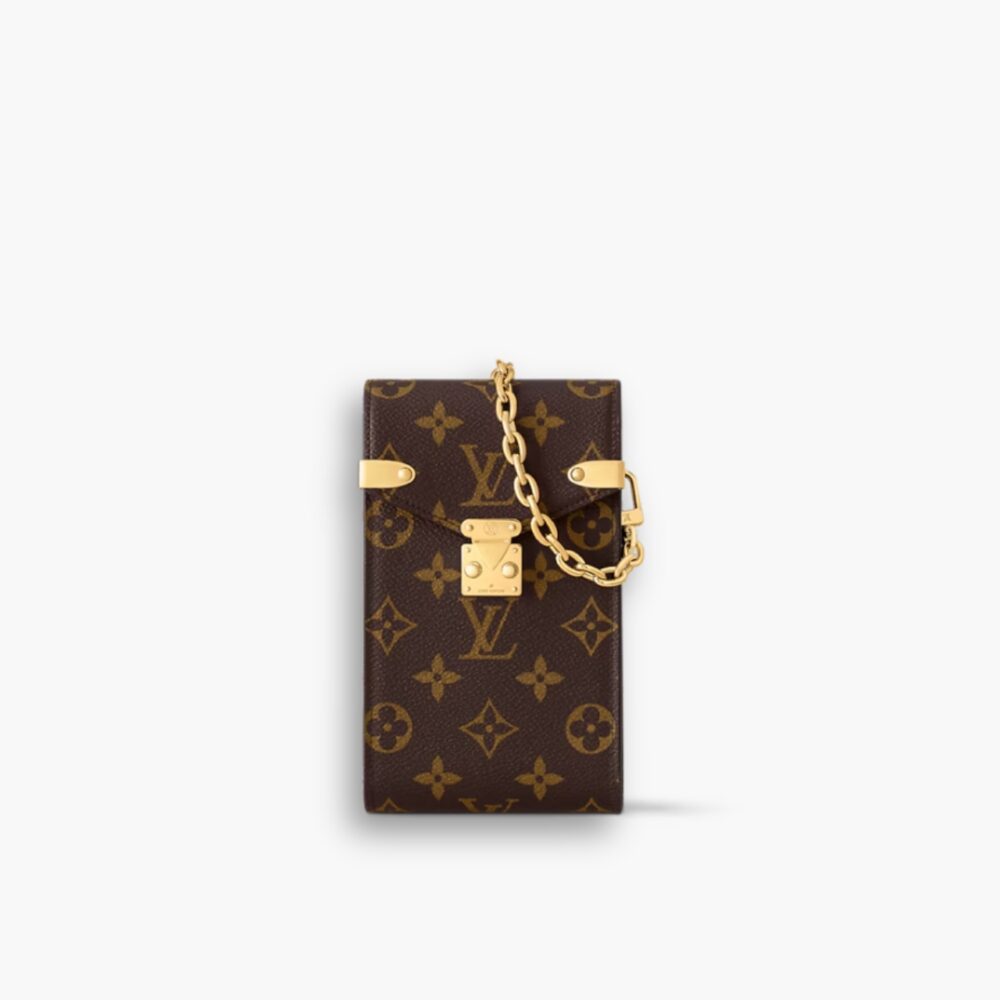 Louis Vuitton Phone Pouch Métis Brown 17Cm N00144