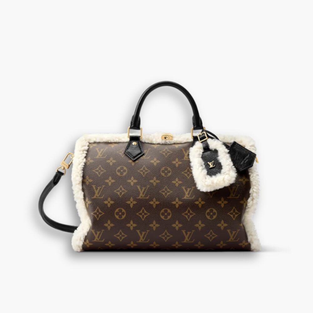 Louis Vuitton Speedy Soft 30 Teddy Monogram Brown 30Cm M26326