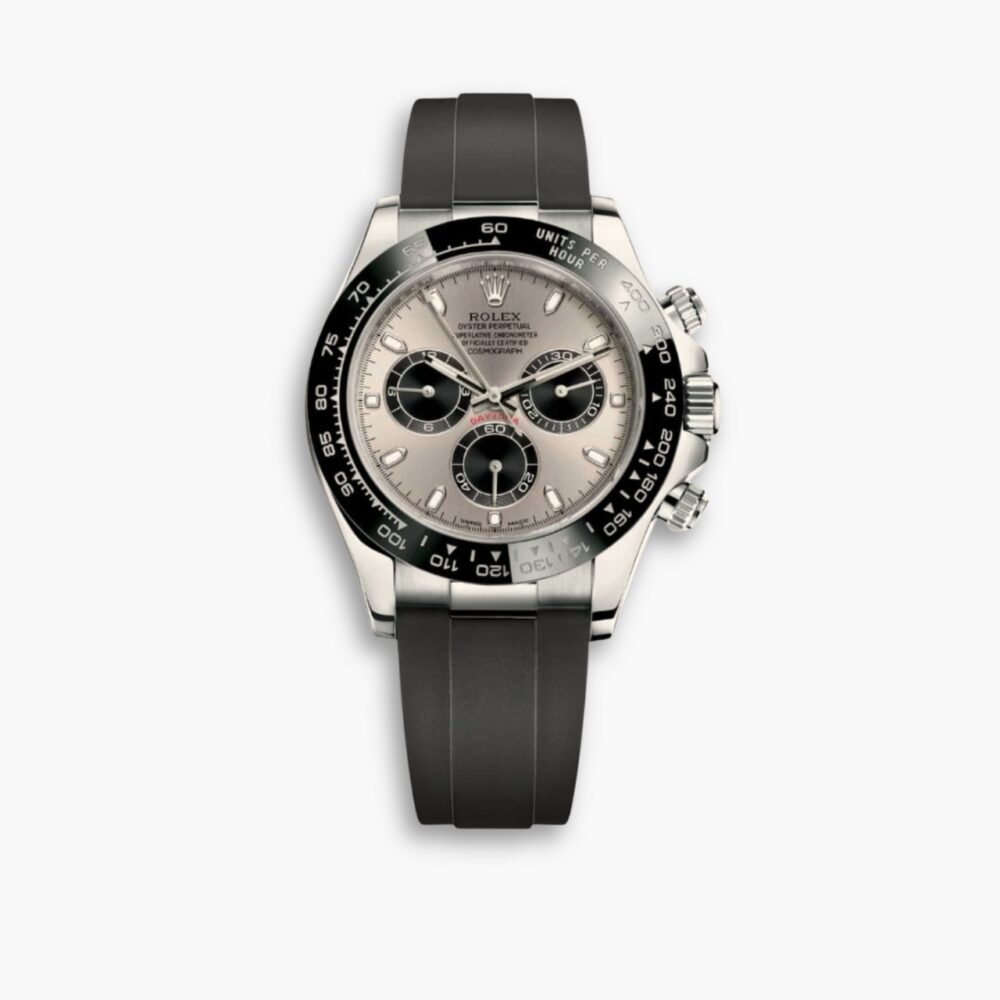 Rolex Cosmograph Daytona Silver Oysterflex 40mm 116519LN 0027