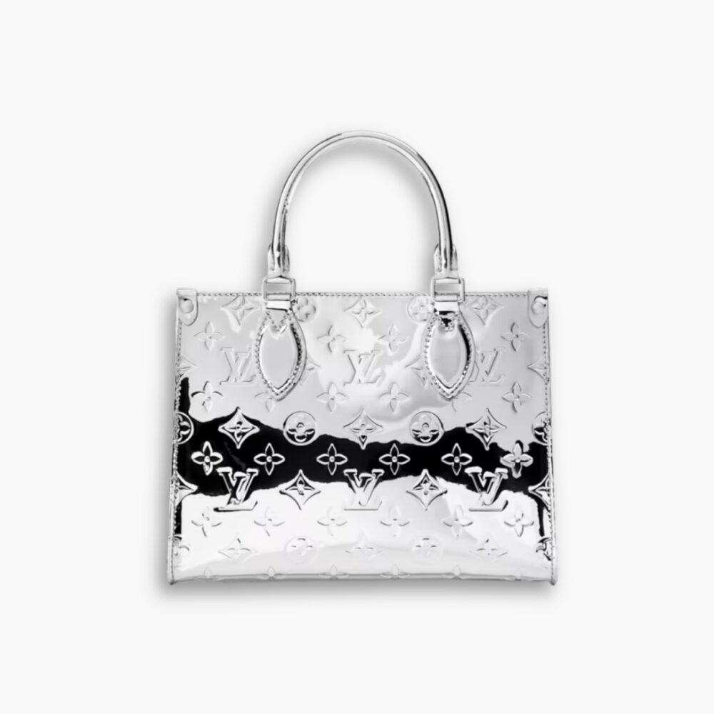 Louis Vuitton Onthego PM Silver 25Cm M26373
