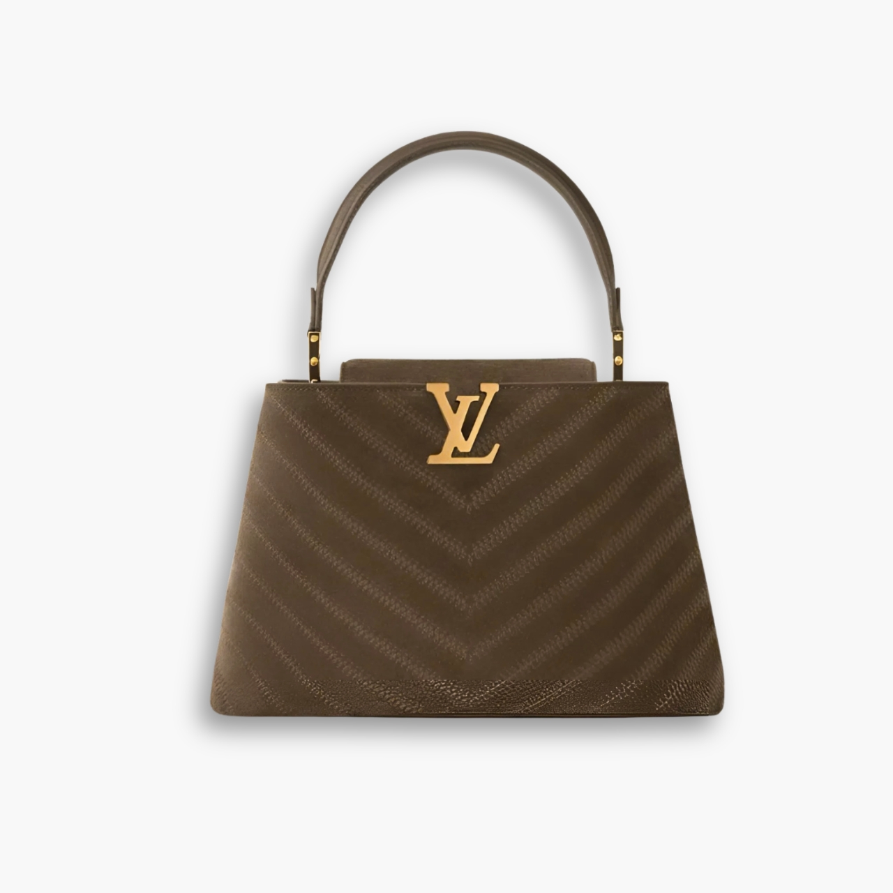 Louis Vuitton Capucines BB Bag Dark Brown 27Cm
