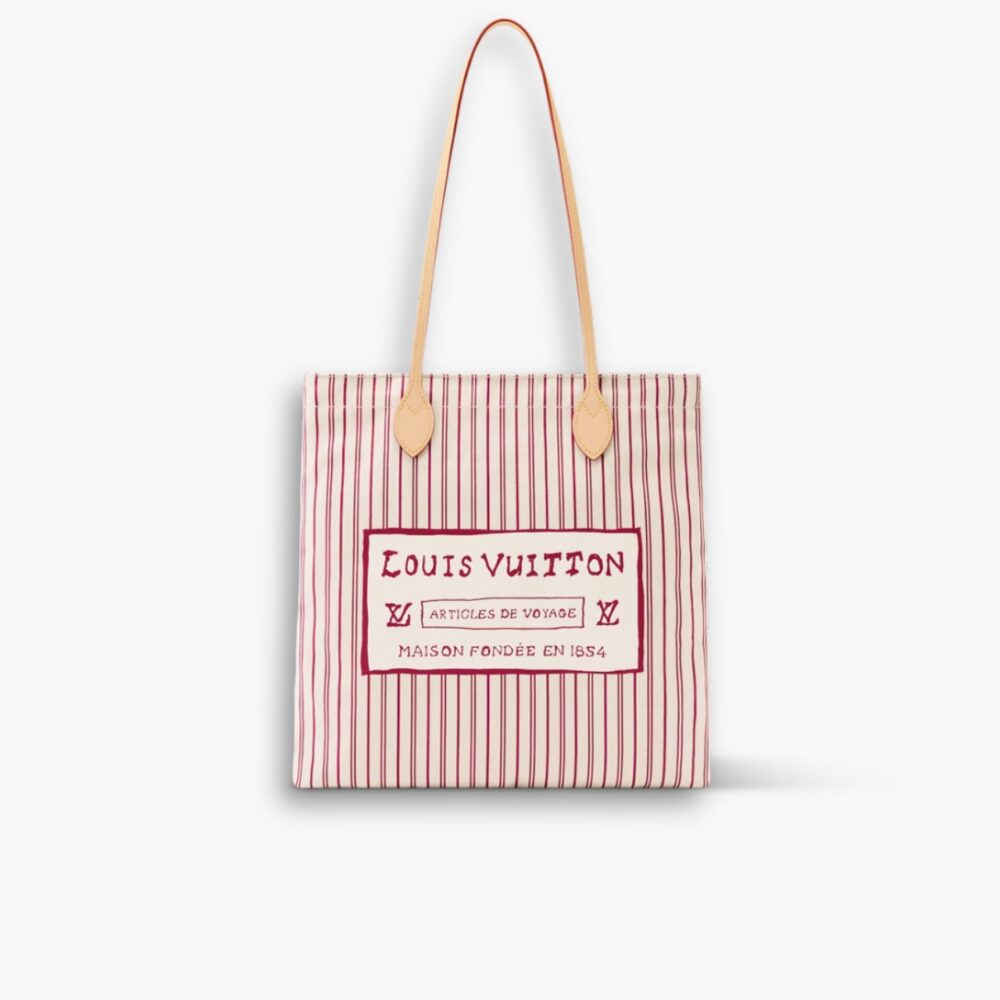 Louis Vuitton Carry It Beige And Plum 37Cm M15121