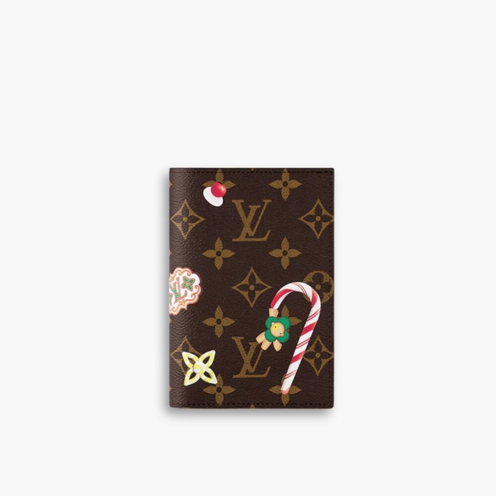 Louis Vuitton Passport Cover Candy Red 14Cm M12219