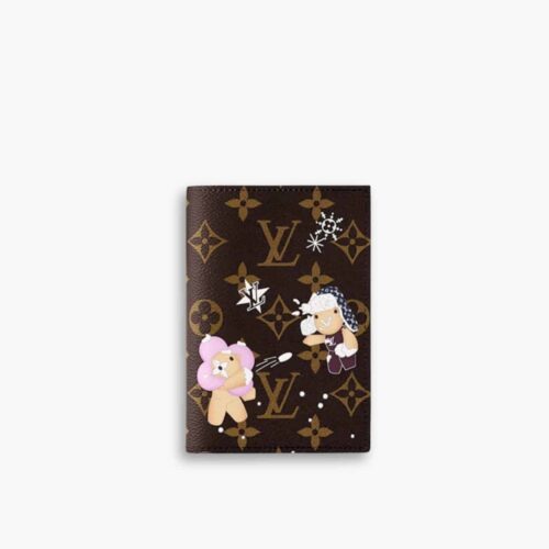 Louis Vuitton Passport Cover Azur Frost 14Cm M12237