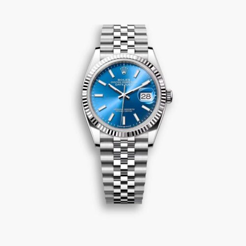 Rolex Datejust Jubilee Champagne Navy Blue 36mm 126334 0002