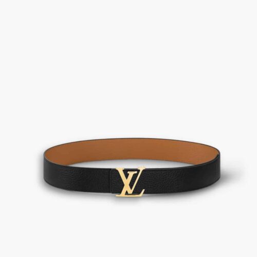 Louis Vuitton Initiales Double Sided Belt Black M9151S