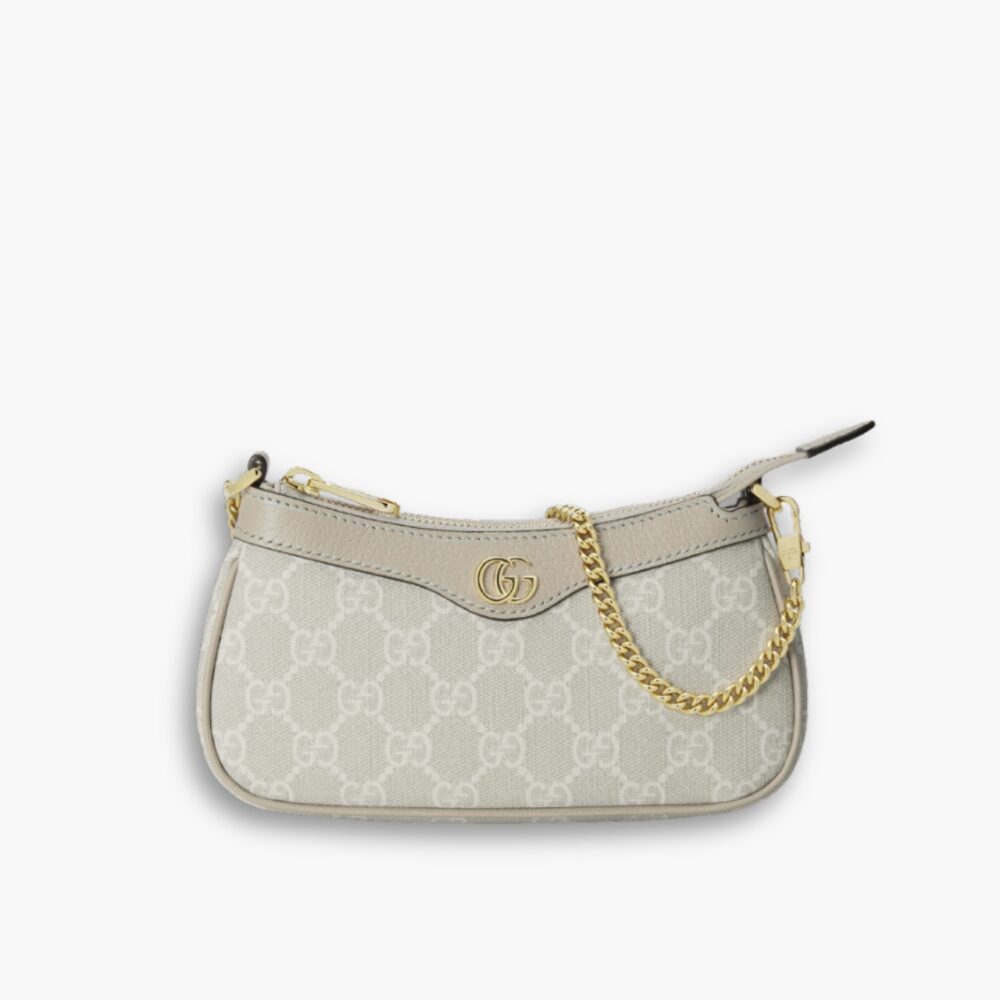 Gucci Ophidia Mini Bag Beige And White 19Cm 764960 FACJT 9641