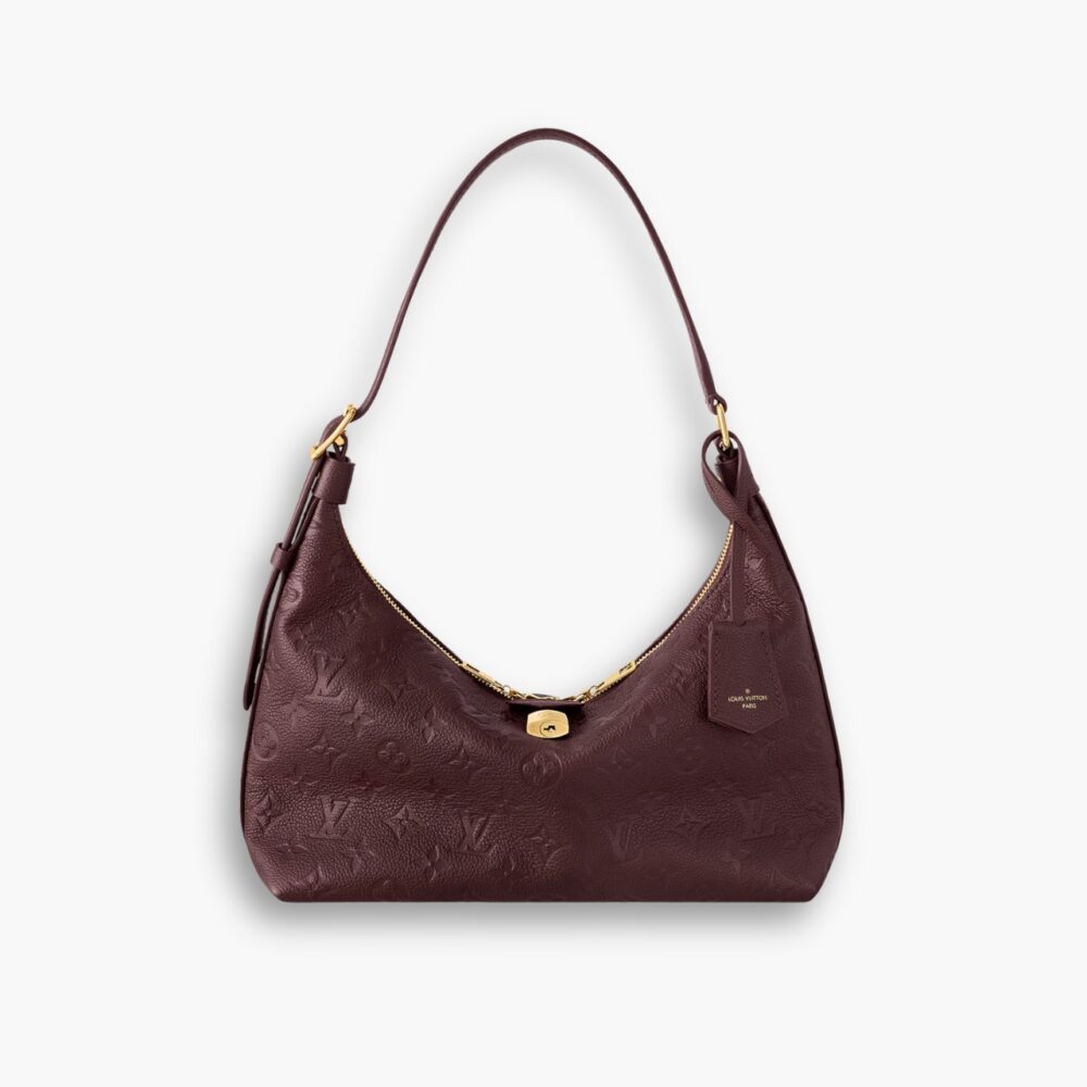 Louis Vuitton Sac Sport Monogram Empreinte Red Wine 27Cm M46674