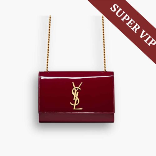 Super Vip 1:1 - Saint Laurent Kate Shoulder Bag Burgundy 20Cm 469390B870W6259
