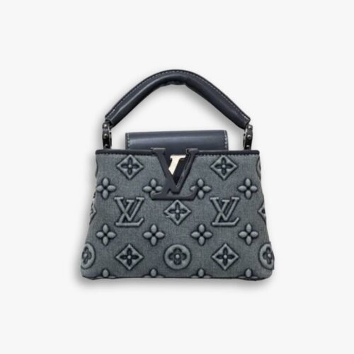 Louis Vuitton Capucines Mini Denim Blue 21Cm