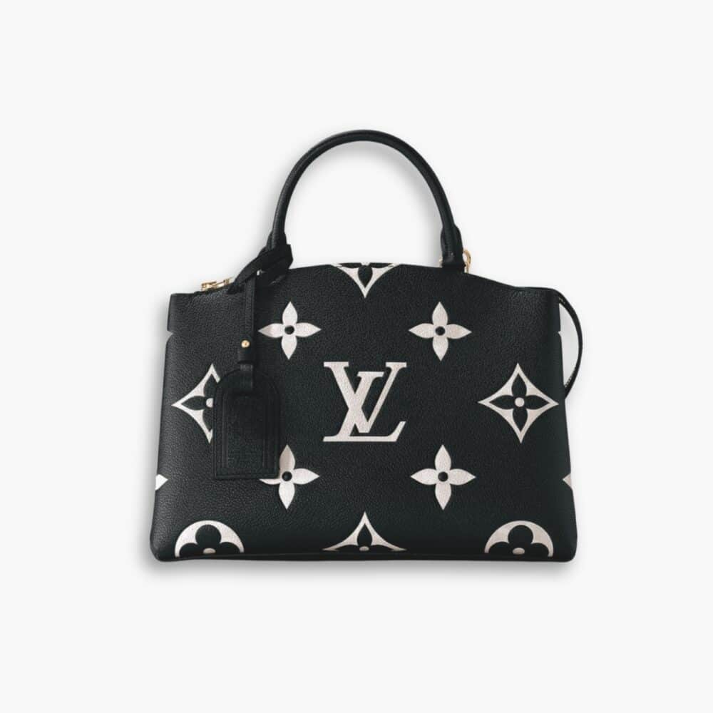 Louis Vuitton Grand Palais Bicolor Monogram Empreinte Black 34Cm