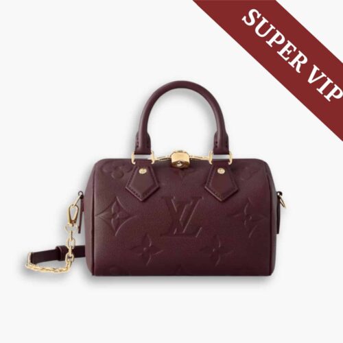 Super Vip 1:1 - Louis Vuitton Speedy Bandouliere 20 Grenat 20Cm M25929