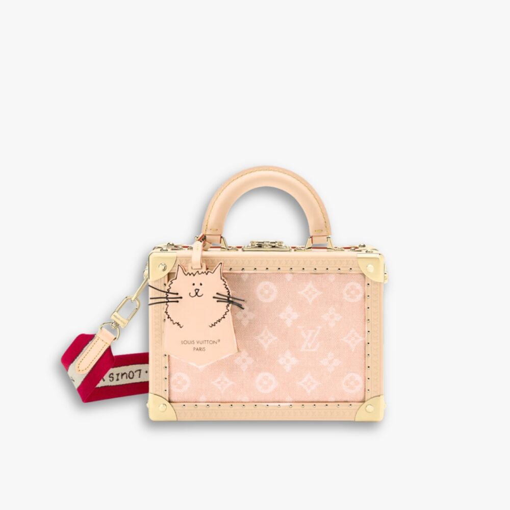 Louis Vuitton Small Suitcase Meowgram Coated Canvas 22Cm M14592