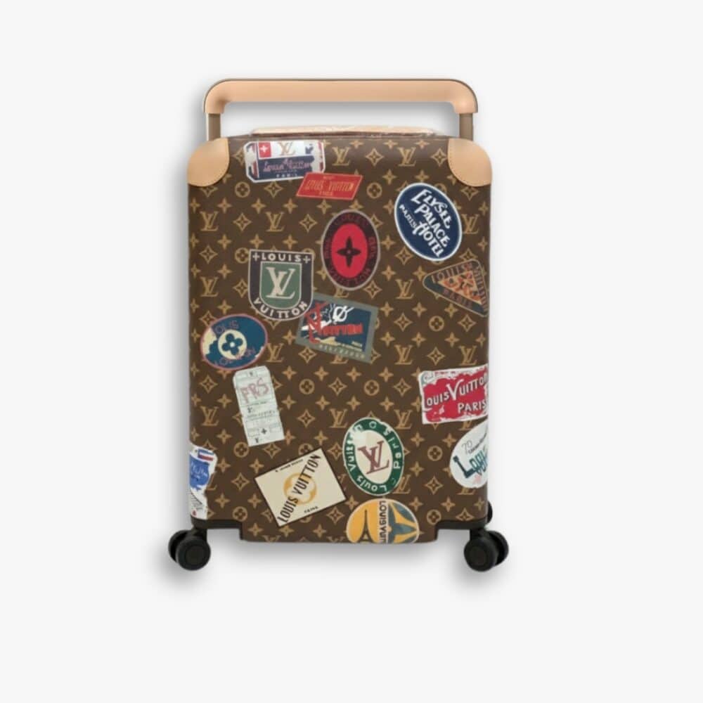 Louis Vuitton Horizon 55 Suitcase Monogram Coated Canvas Sticker Prints 55Cm M24959