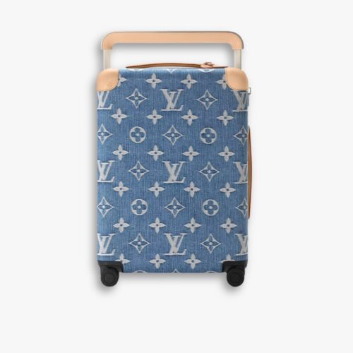 Louis Vuitton Horizon 55 Suitcase Monogram Cotton Canvas Denim Blue 55Cm M24314