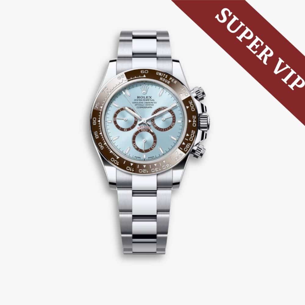 Super Vip 1:1 - Rolex Cosmograph Daytona Silver Blue 40mm 126506 0002