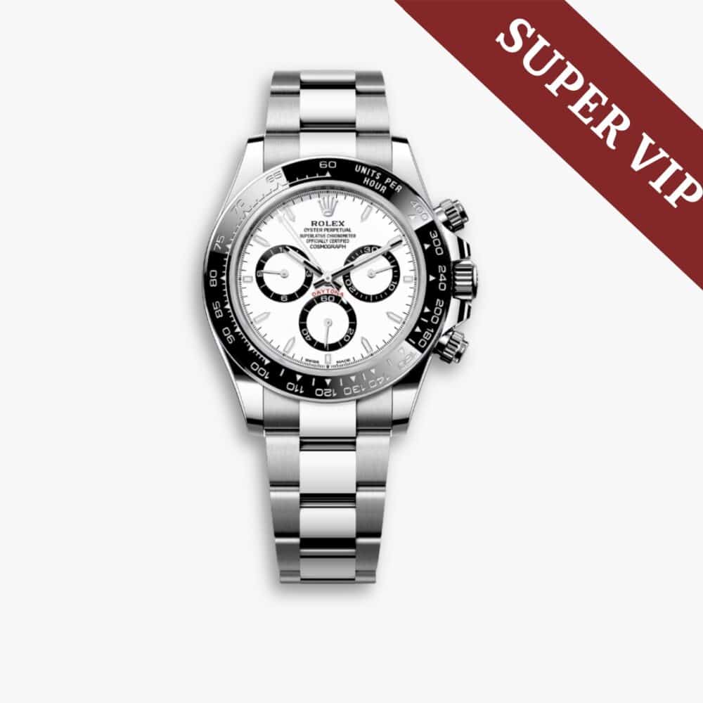 Super Vip 1:1 - Rolex Cosmograph Daytona Silver White 40mm 126500LN 0001
