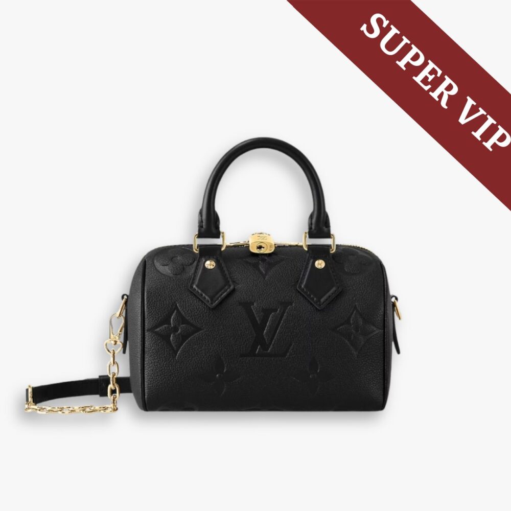 Super Vip 1:1 - Louis Vuitton Speedy Bandoulière 20 Black 20Cm M58953