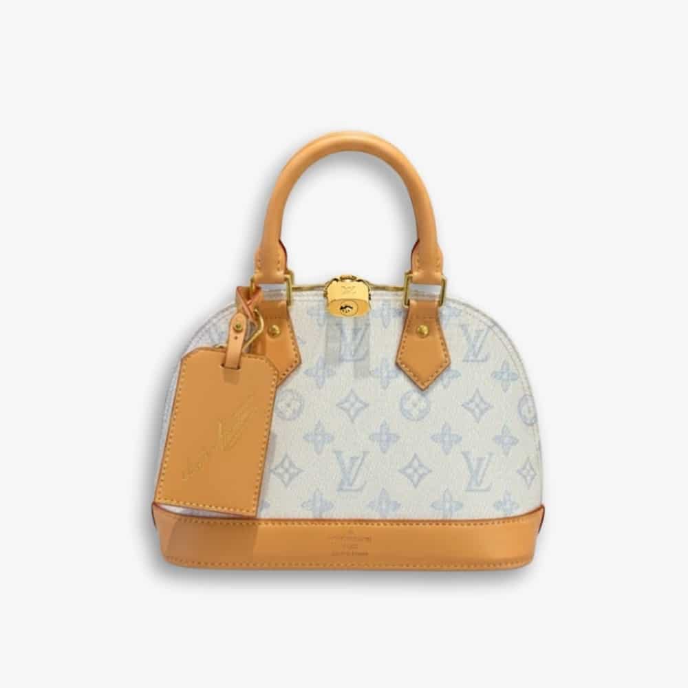 Louis Vuitton Alma BB Monogram Origine Bleu Courrier 24Cm M27526