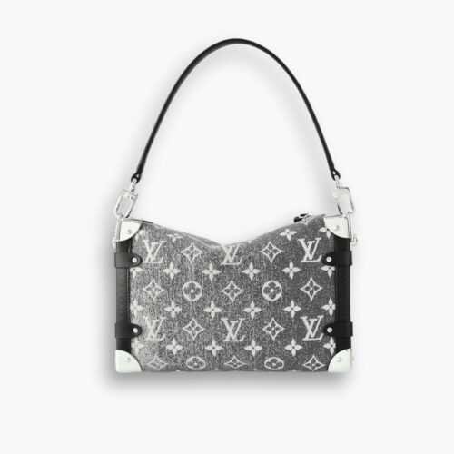 Louis Vuitton MM Side Trunk Bag Denim Gray 23Cm M21460