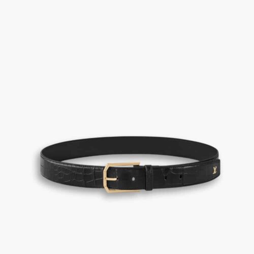 Louis Vuitton Heritage 35mm Belt Black M8709U