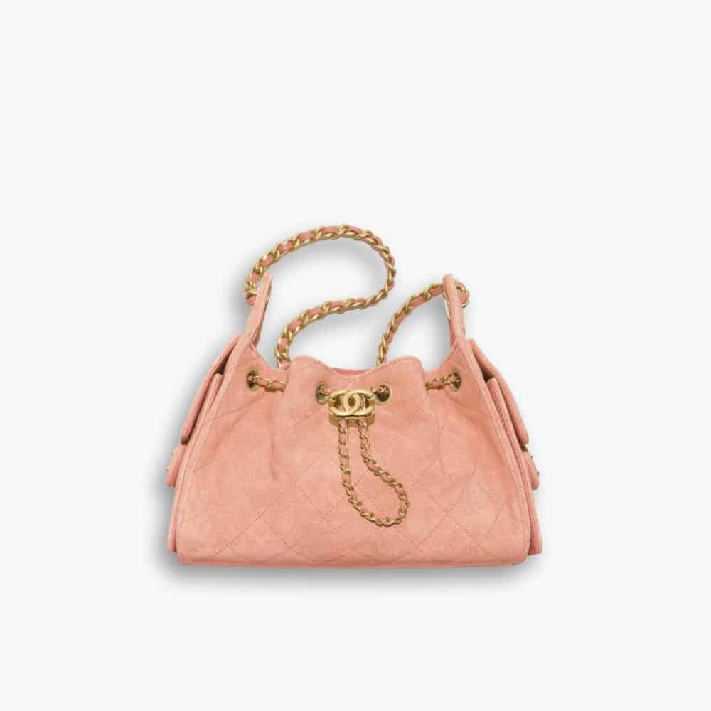 Chanel 25 Mini Handbag Pink 22cm AS5631 B18799 U5336