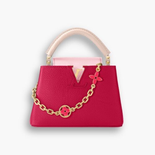 Louis Vuitton Capucines BB Bag Dark Pink 27Cm M20845