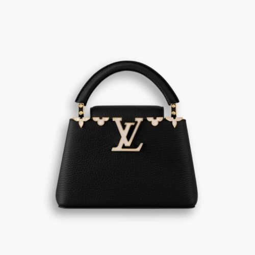 Louis Vuitton Capucines Mini Bag Black 21Cm M11342